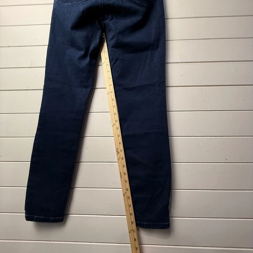 Vineyard Vines Women Size 4 Skinny‎ Jeans Dark Wash Stretch Denim Mid Rise